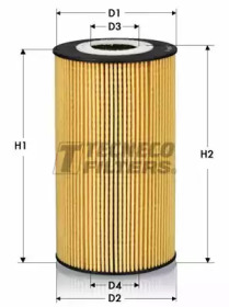 TECNECO FILTERS ol0613e -  OL0613-E ФИЛЬТР МАСЛЯНЫЙ TECNECO